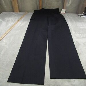 Elbeco Pants Men 33R Blue Cargo ADU Ripstop Regular Rise Unhem Work 34x38 NEW